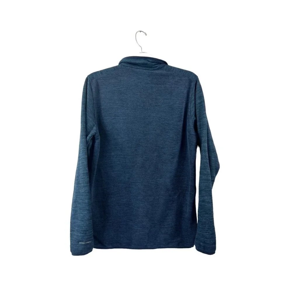 Columbia Sportswear Company Men's Blue Full Zipper Sweater - Picture 2 of 8